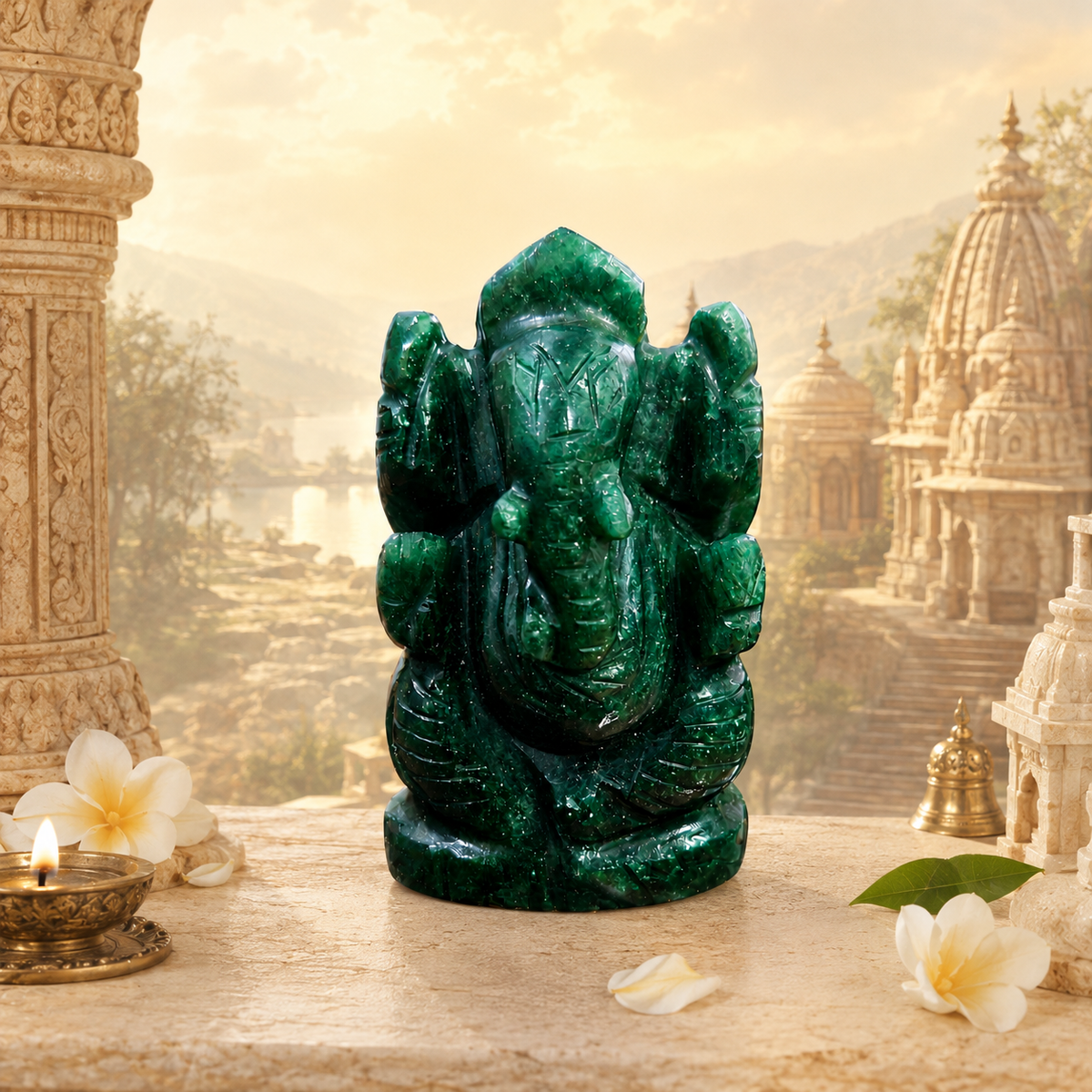 श्री गणेश जी मूर्ति (मरगज)