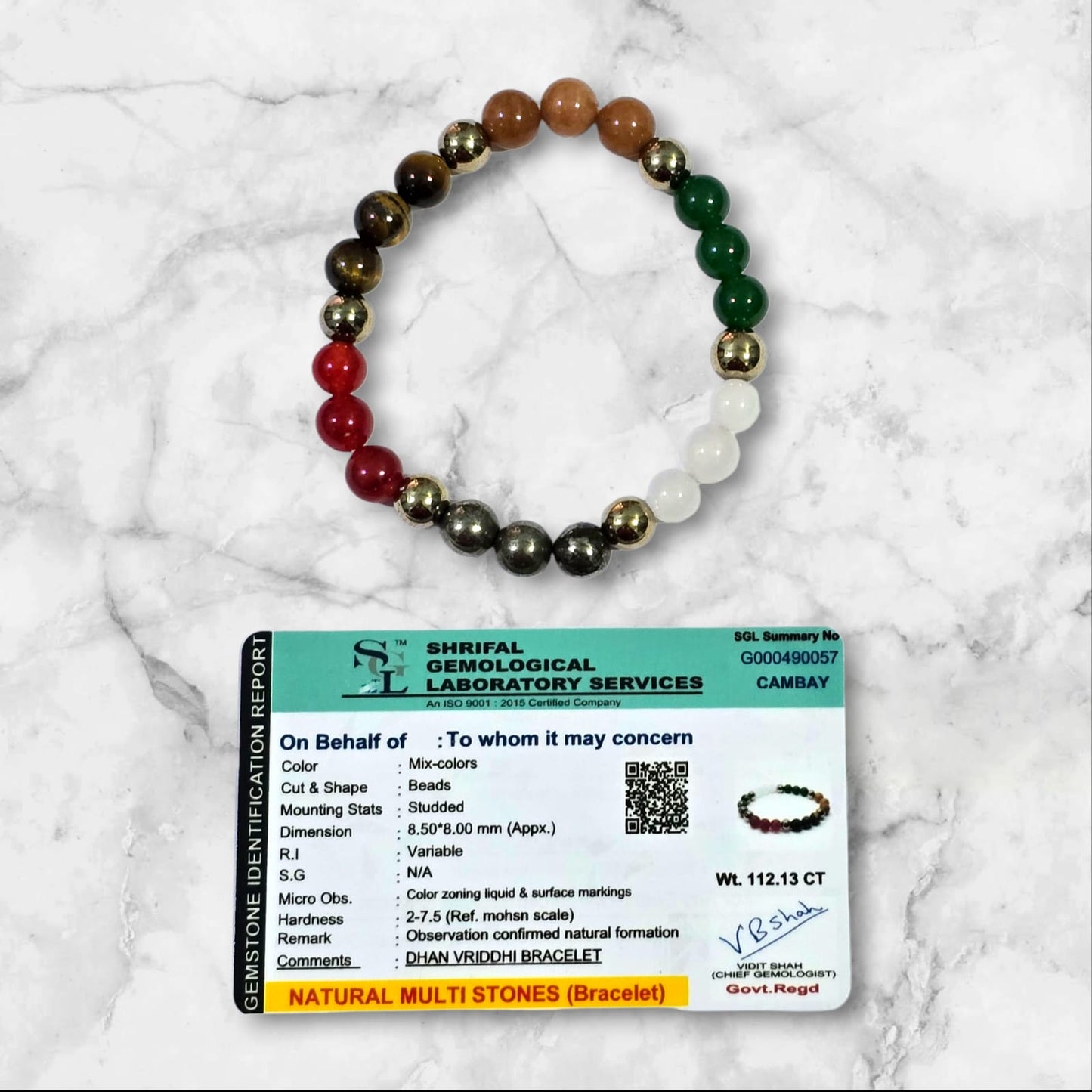 धन वृद्धि ब्रेसलेट (Dhan Vriddhi Bracelet)