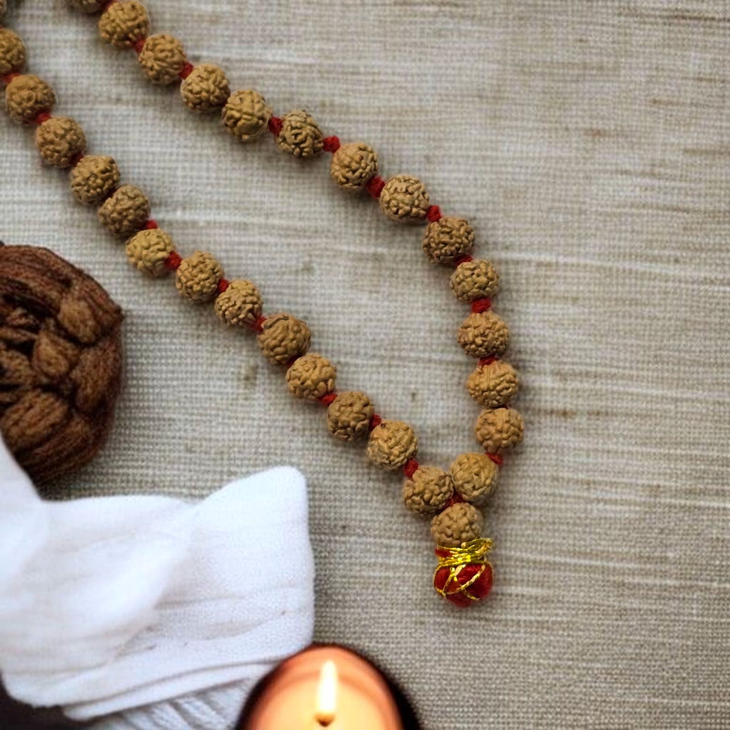 5 मुखी रुद्राक्ष की माला (Small Bead)