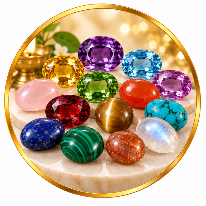 उपरत्न (Semi Precious Stones)