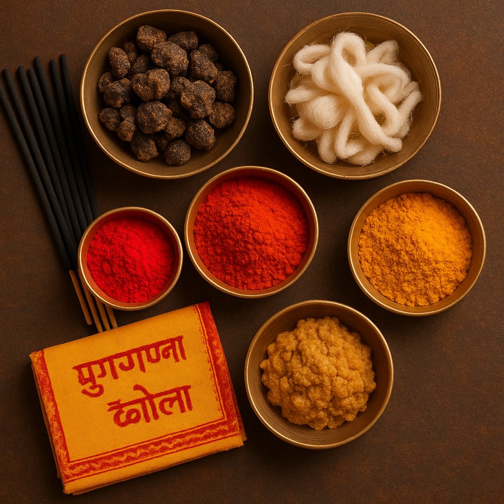 पूजन सामग्री (Poojan Samagri)