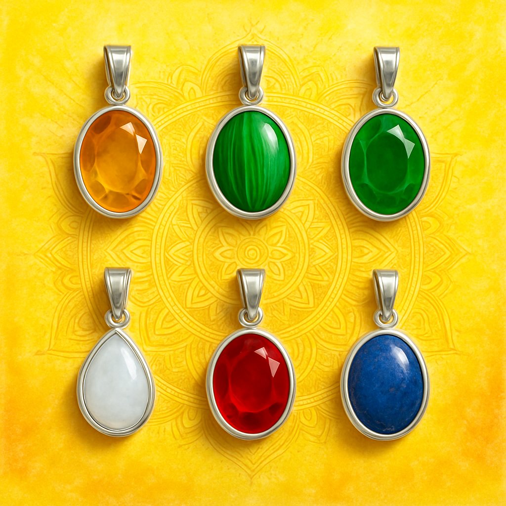 चाँदी पेंडल (Silver Pendant)