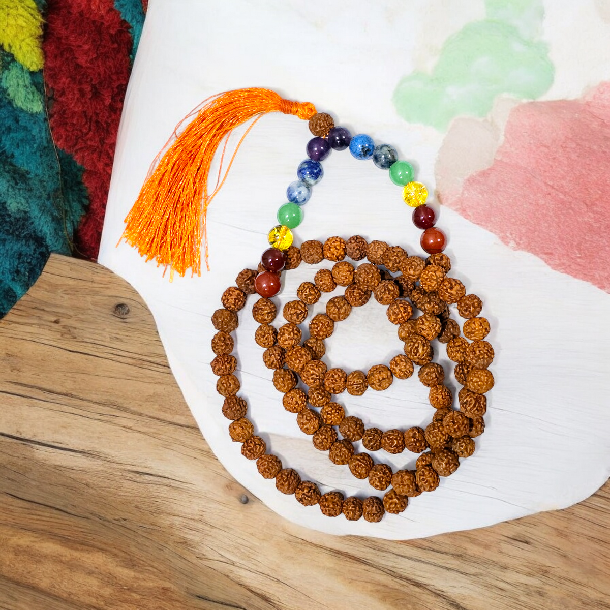 7 चक्र रुद्राक्ष माला (7 Chakra Rukdraksh Mala)