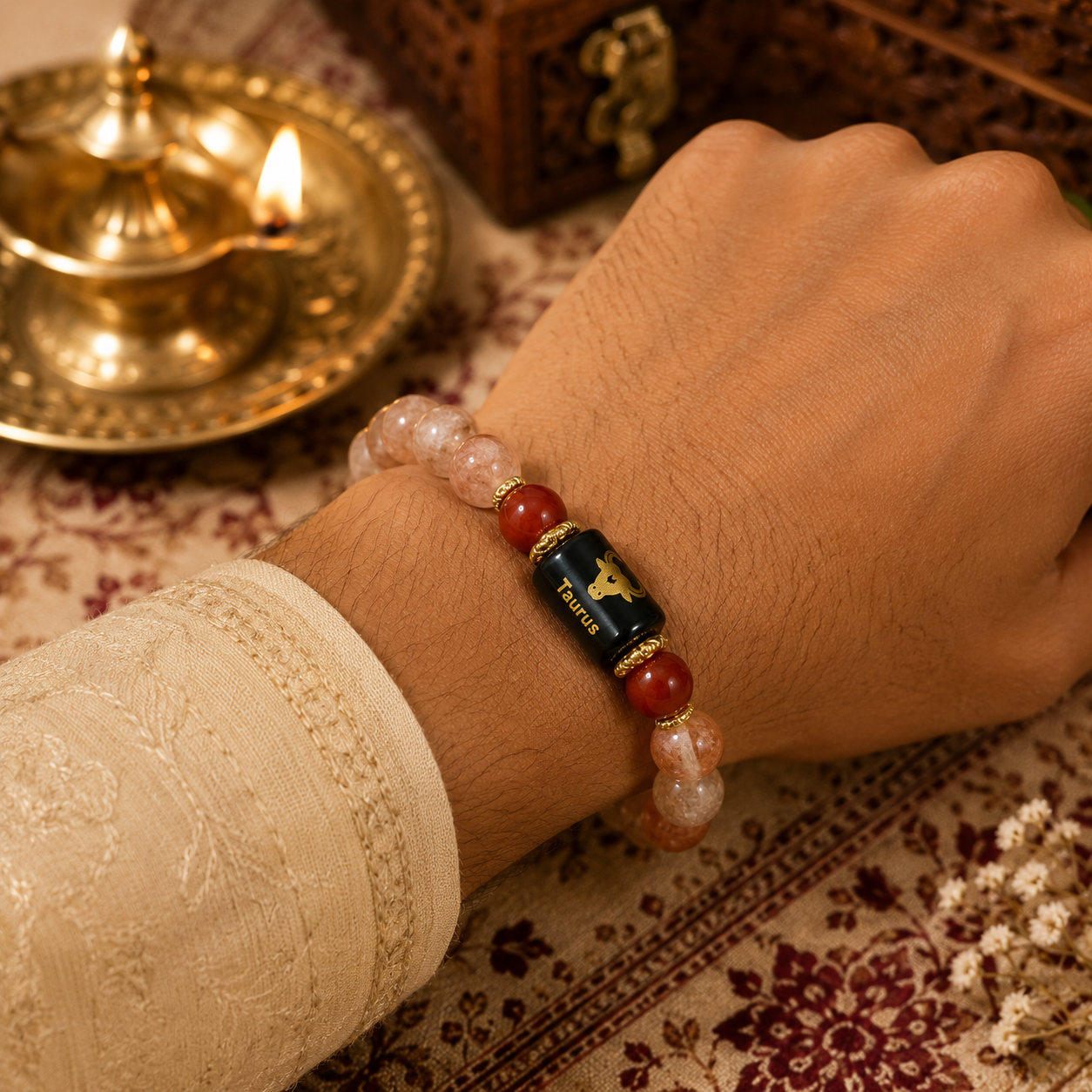वृषभ राशि ब्रेसलेट