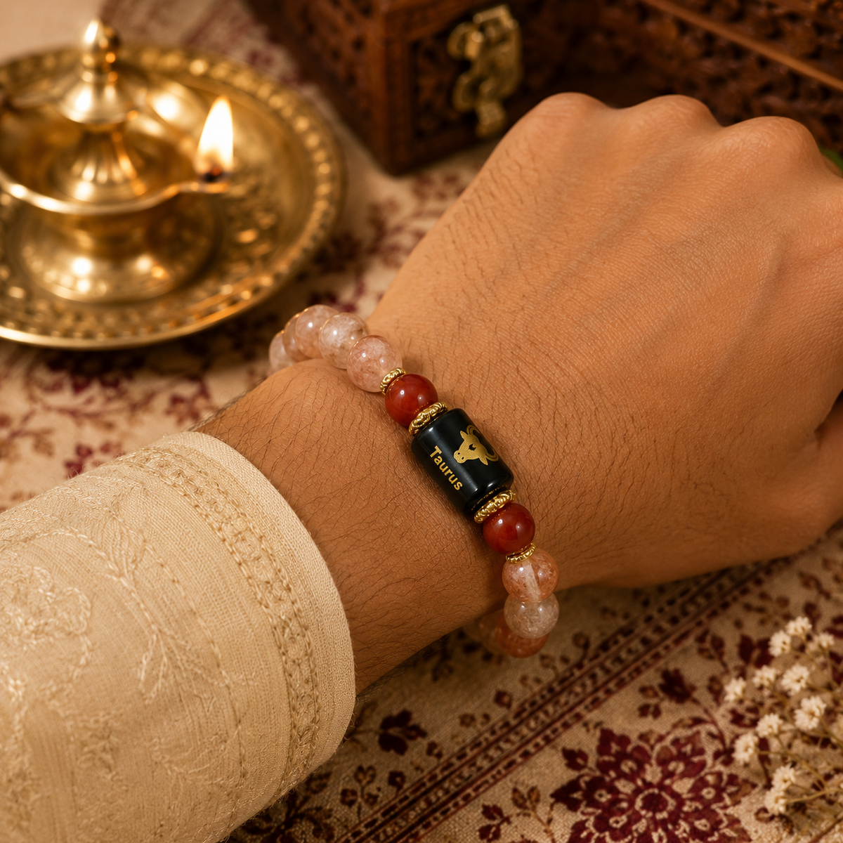 वृषभ राशि ब्रेसलेट