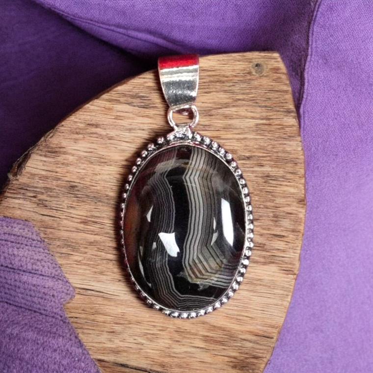 सुलेमानी हकीक पेंडल (Sulemani Hakik Pendant)