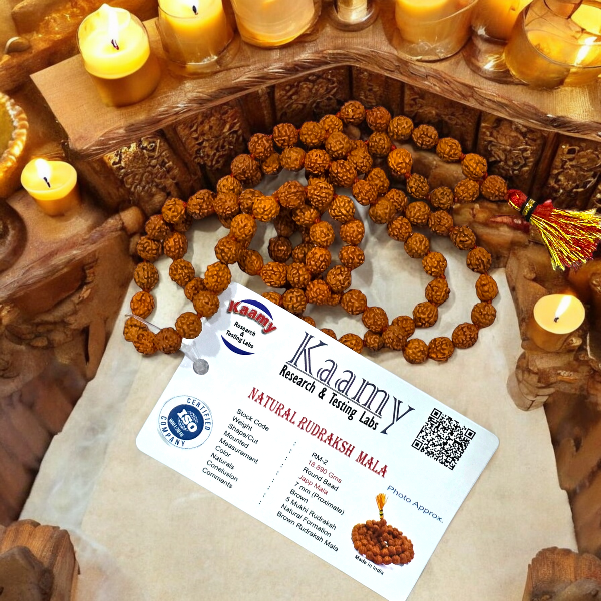 5 मुखी रुद्राक्ष माला (5 Mukhi Rudraksh Mala)
