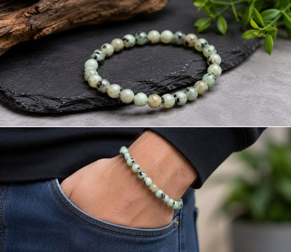 कीवी मूनस्टोन ब्रेसलेट (Kiwi Moonstone Bracelet)