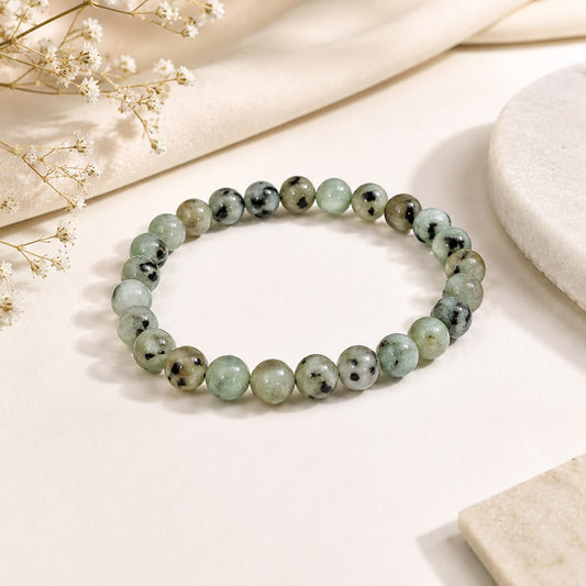 कीवी मूनस्टोन ब्रेसलेट (Kiwi Moonstone Bracelet)