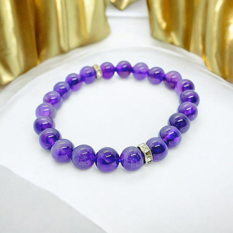 एमेथिस्‍ट ब्रेसलेट (Amethyst Bracelet)