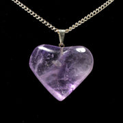 एमेथिस्‍ट स्टोन हार्ट पेंडल (Amethyst Stone Heard Pendant)