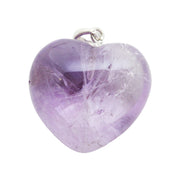 एमेथिस्‍ट स्टोन हार्ट पेंडल (Amethyst Stone Heard Pendant)