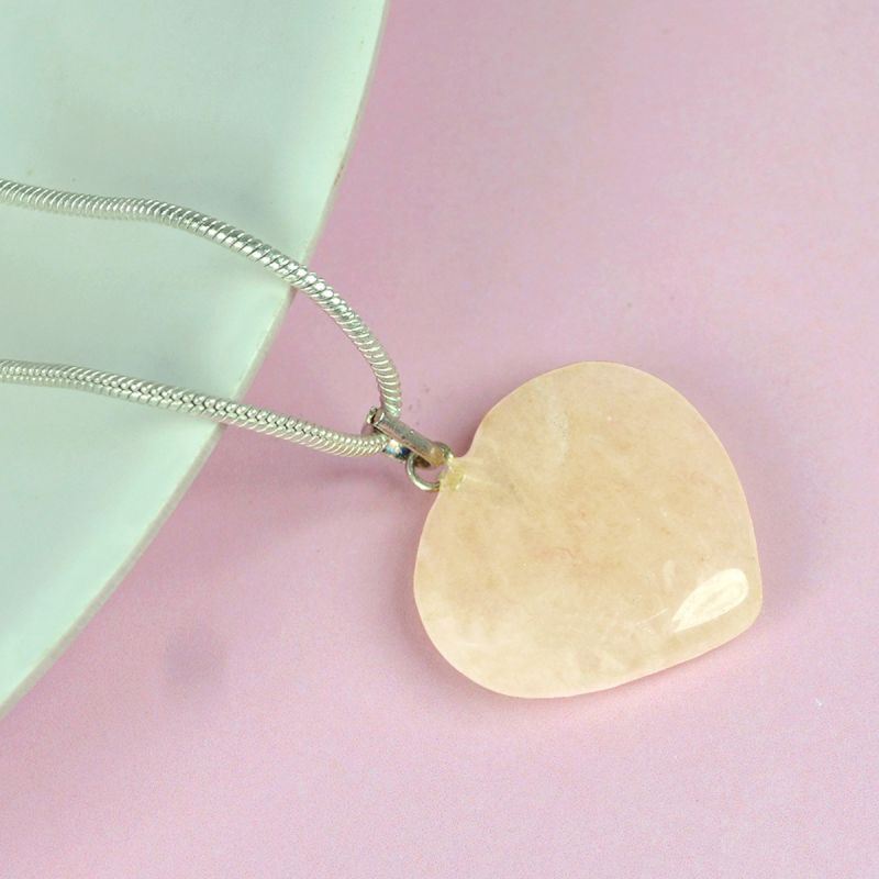 सिट्रिन हार्ट पेंडल (Citrine Heart Pendant)