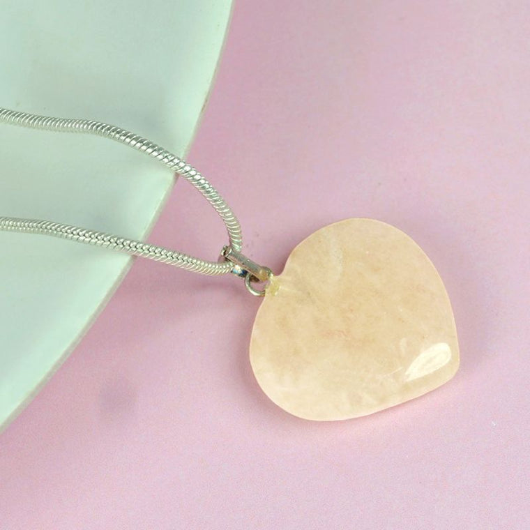 सिट्रिन हार्ट पेंडल (Citrine Heart Pendant)