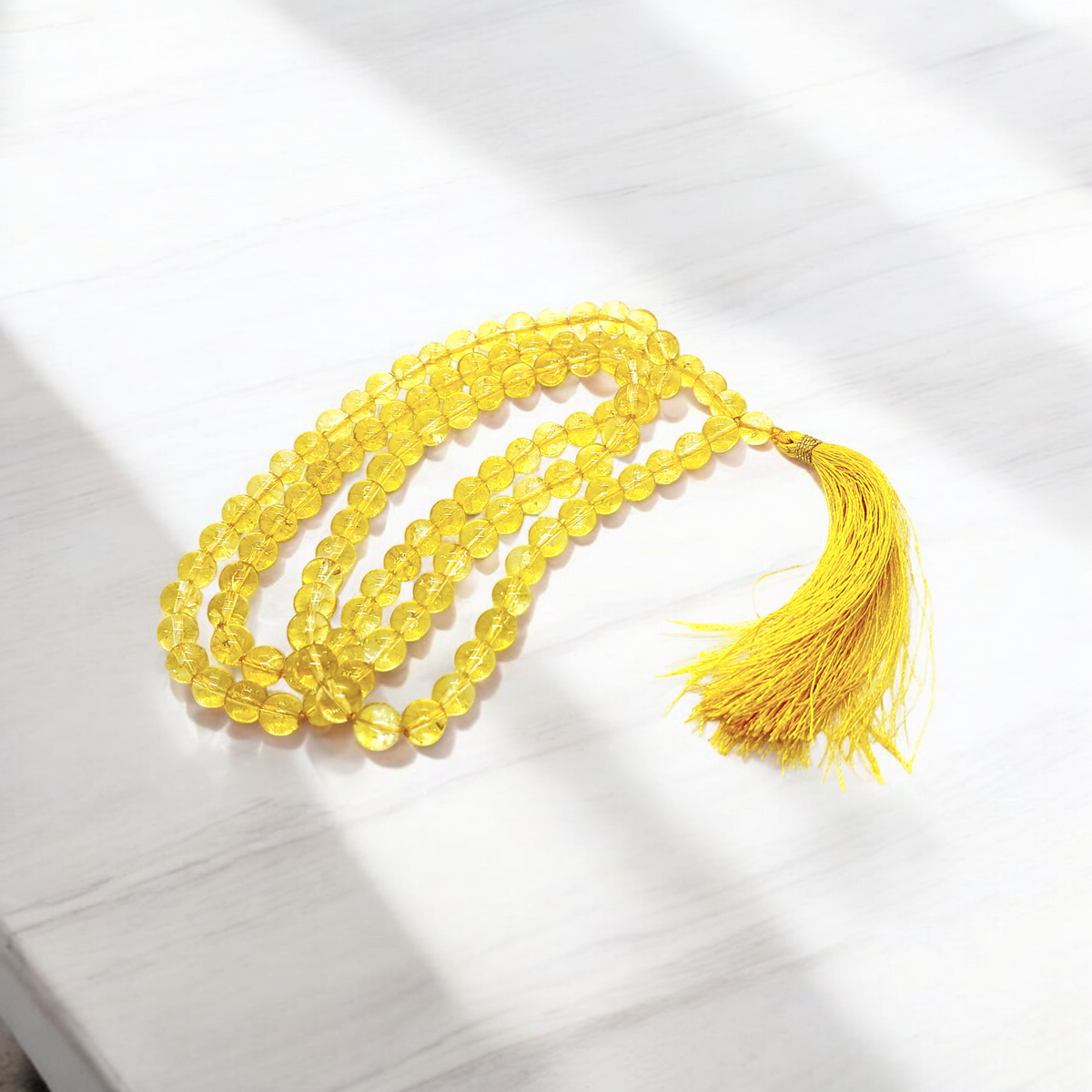 सिट्रिन माला (Citrine Mala)