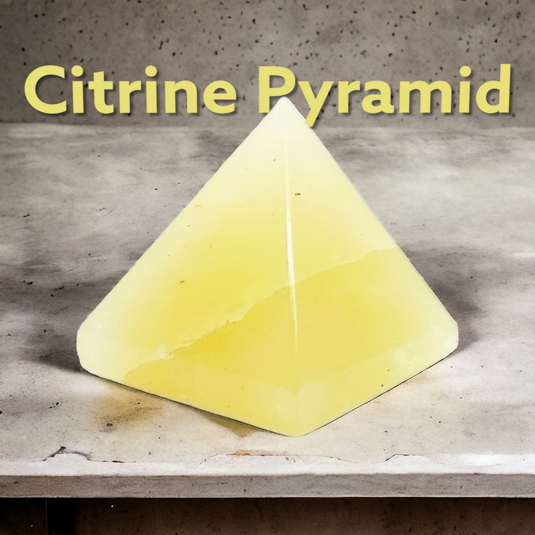 येलो एवेन्ट्यूरिन पिरामिड (Yellow Aventurine Pyramid)