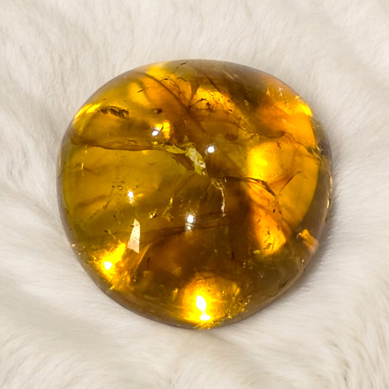 सिट्रीन टंबल स्टोन (Citrine Tumble Stone)