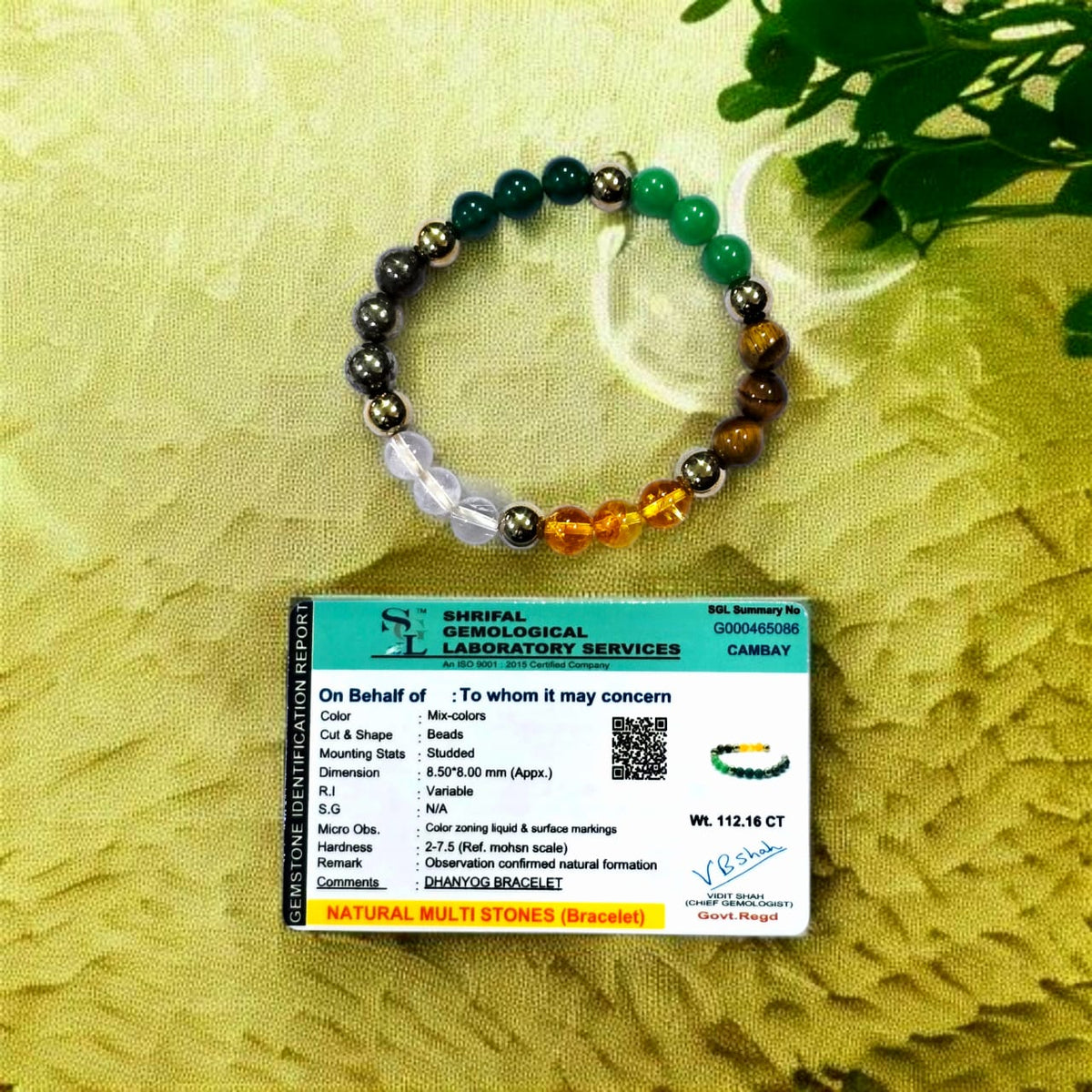 असली धन योग ब्रेसलेट (Dhan Yog Bracelet)
