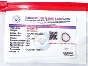गोल्डन पाइराइट ब्रेसलेट (Golden Pyriter Bracelet)
