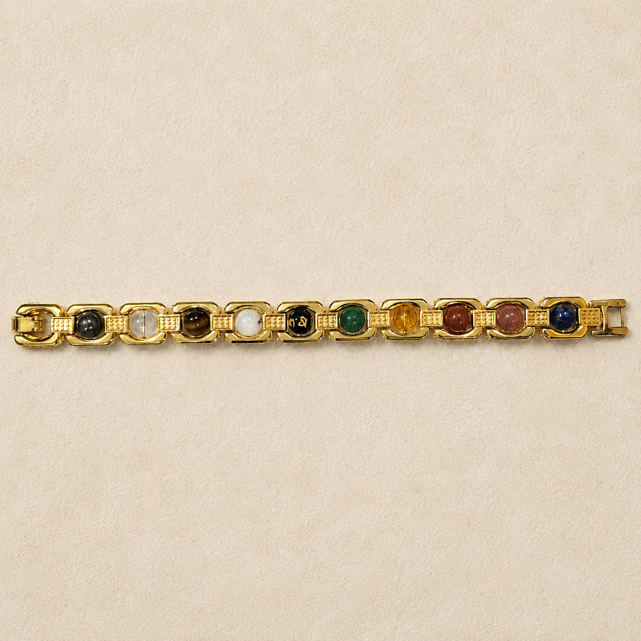 नवग्रह ब्रेसलेट गोल्डन मेटल (Navgrah Bracelet Golden Metal)