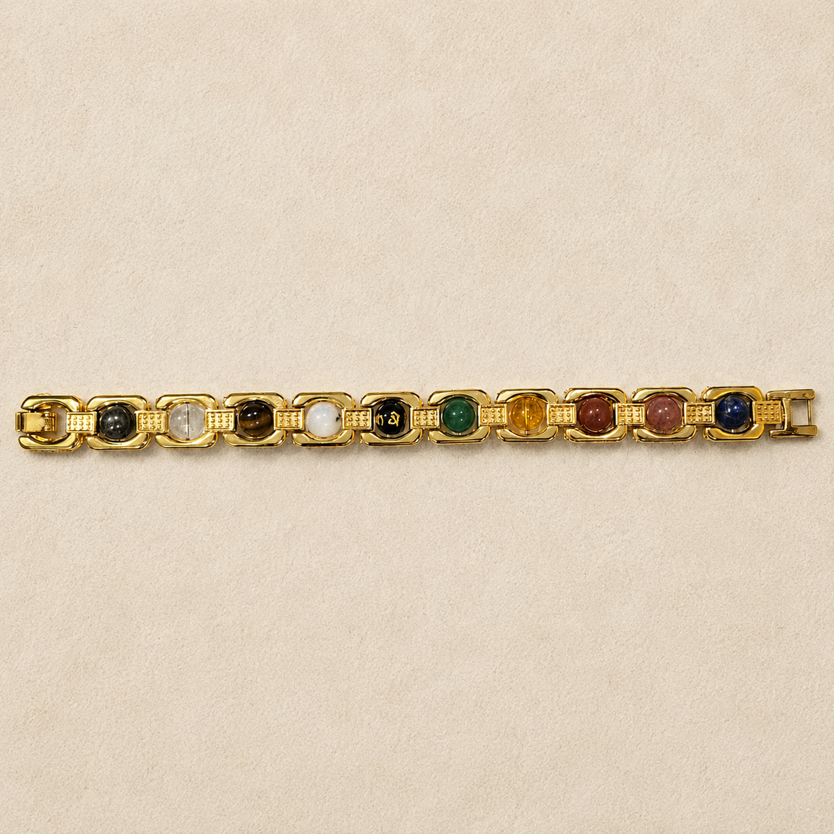 नवग्रह ब्रेसलेट गोल्डन मेटल (Navgrah Bracelet Golden Metal)