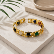 नवग्रह ब्रेसलेट गोल्डन मेटल (Navgrah Bracelet Golden Metal)