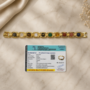 नवग्रह ब्रेसलेट गोल्डन मेटल (Navgrah Bracelet Golden Metal)
