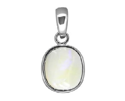 ओपल चाँदी पेंडल (Opal Silver Pendant)