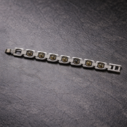 नेचुरल पाइराइट ब्रेसलेट सिल्वर मेटल (Natural Pyrite Bracelet Silver Metal)