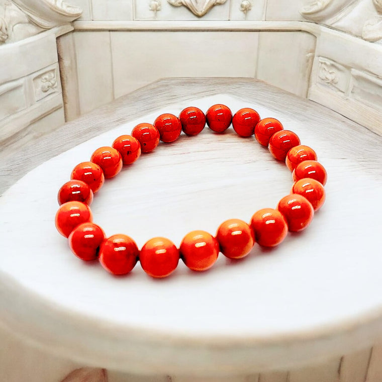 रेड जेस्पर ब्रेसलेट (Red Jasper Bracelet)