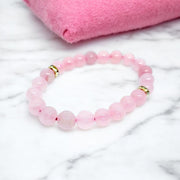 रोज क्वार्ट्ज ब्रेसलेट (Rose Quartz Bracelet)