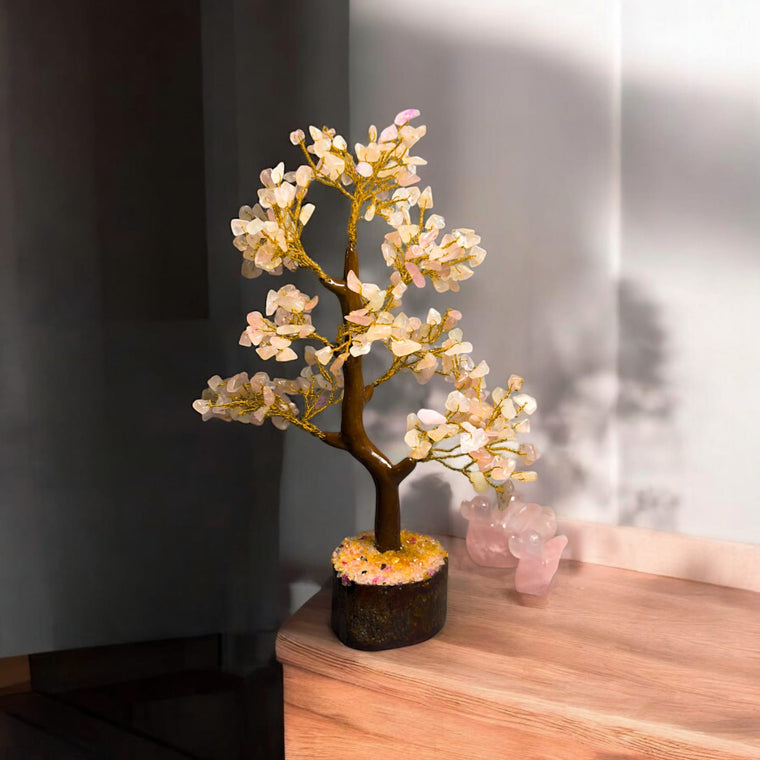 रोज क्वार्ट्ज ट्री (Rose Quartz Tree)