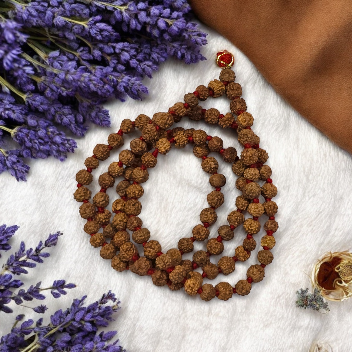 5 मुखी रुद्राक्ष की माला [0 Point] (5 Mukhi Rudraksh Mala Premium Quality)