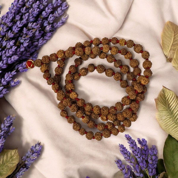 5 मुखी रुद्राक्ष की माला [0 Point] (5 Mukhi Rudraksh Mala Premium Quality)