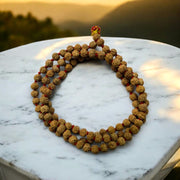 5 मुखी रुद्राक्ष की माला (5 Mukhi Rudraksh Mala Small Bead)