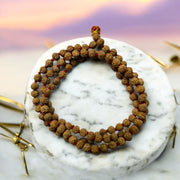 5 मुखी रुद्राक्ष की माला (5 Mukhi Rudraksh Mala Small Bead)