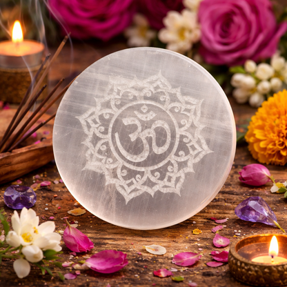 सैलेनाइट प्लेट (Selenite Charging Plate)