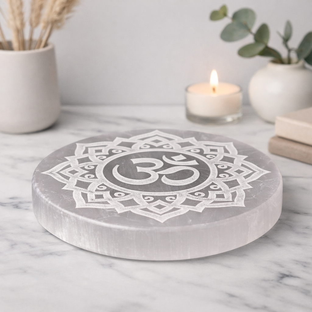 सैलेनाइट प्लेट (Selenite Charging Plate)